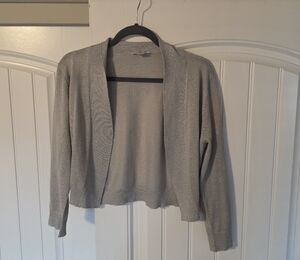 Calvin Klein Collection Light Gray Cardigan